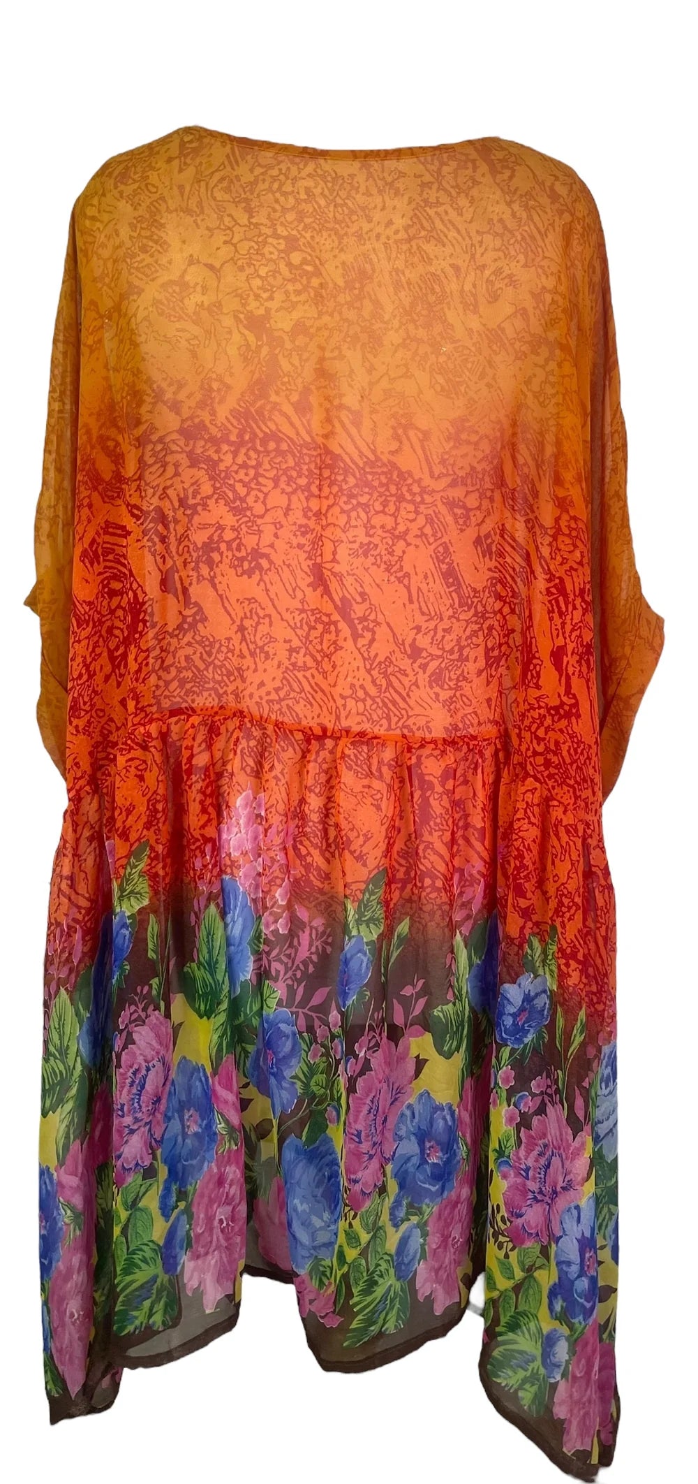 Kerri Sheer Avatar Pure Silk Boxy Babydoll Dress