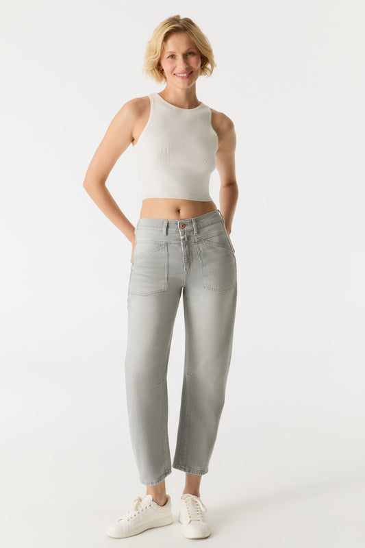 SELENA SLIM BARREL PANT