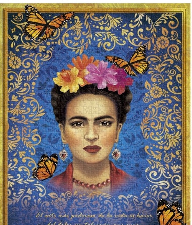 Viva Frida - The Colourful Portrait 1000 Piece Jigsaw Puzzle