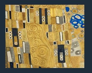 KLIMT STATEMENT CRESCENT NECKLACE