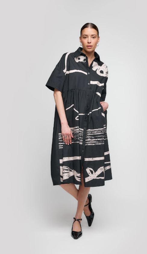 UCHUU - COTTON PRINT DRESS