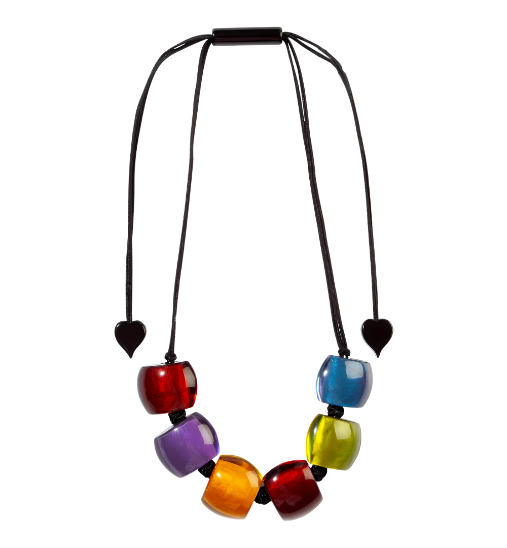 ZSISKA- BELISSIMA BEADS NECKLACE 6 BEADS