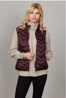 Louise Light Down Filled Vest