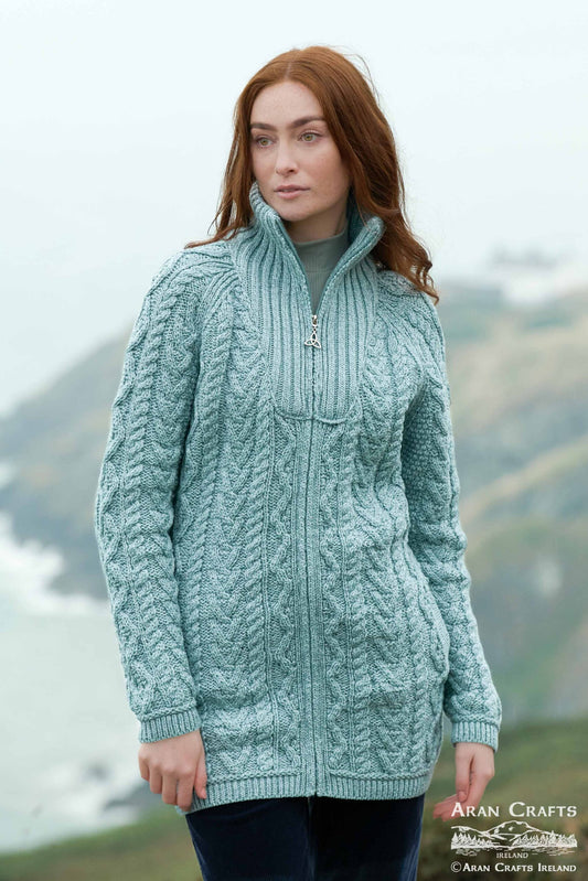 ARAN CRAFTS - TROYER NECK COAT