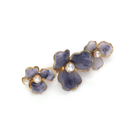 Three Petal Barette - Suttles & Seawinds