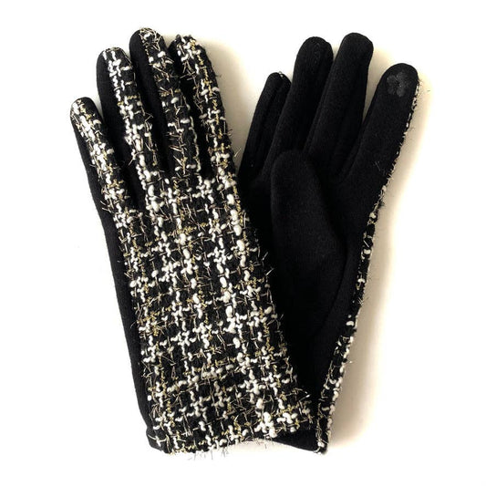 Chic Tweed Women's Winter Gloves