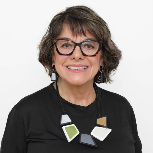 Sylca Designs - Bold Stori Metallic Necklace - Short