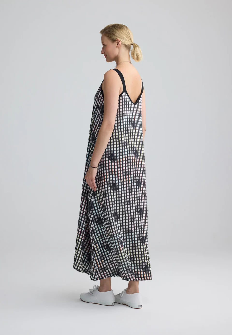 Trace Linen Strap Dress