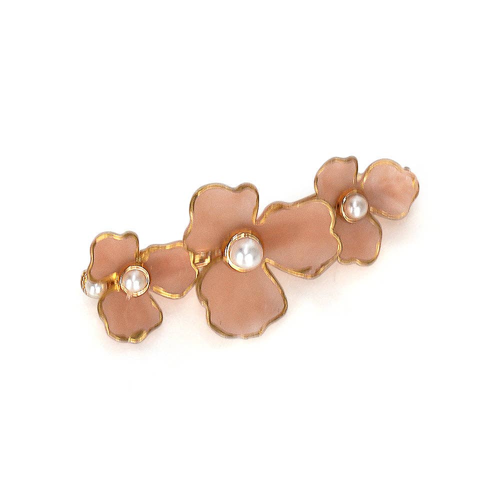 Three Petal Barette