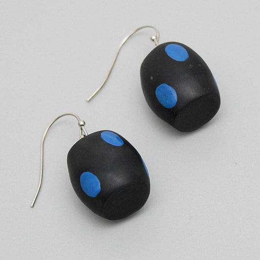 Sylca Designs - Black/Blue Lyla Earrings