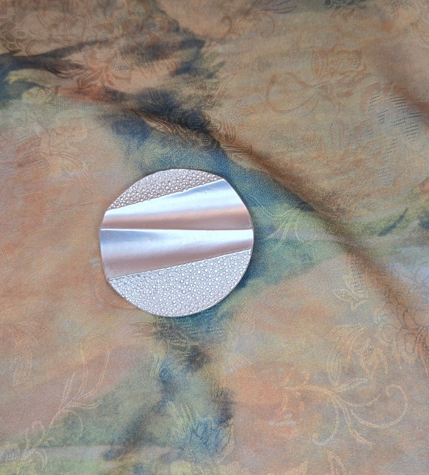Modern Large Magnet Brooch
