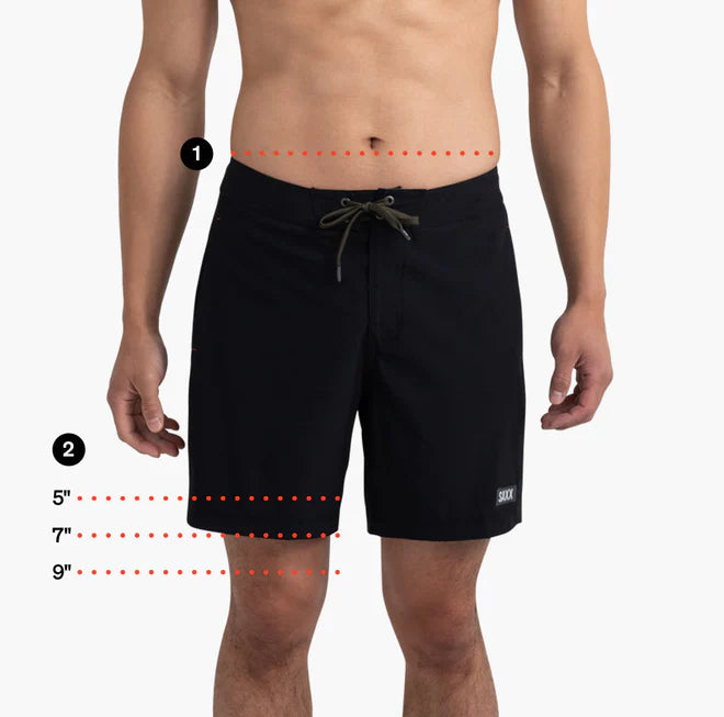 2 in 1 Oh Bouy Volley Short 7"
