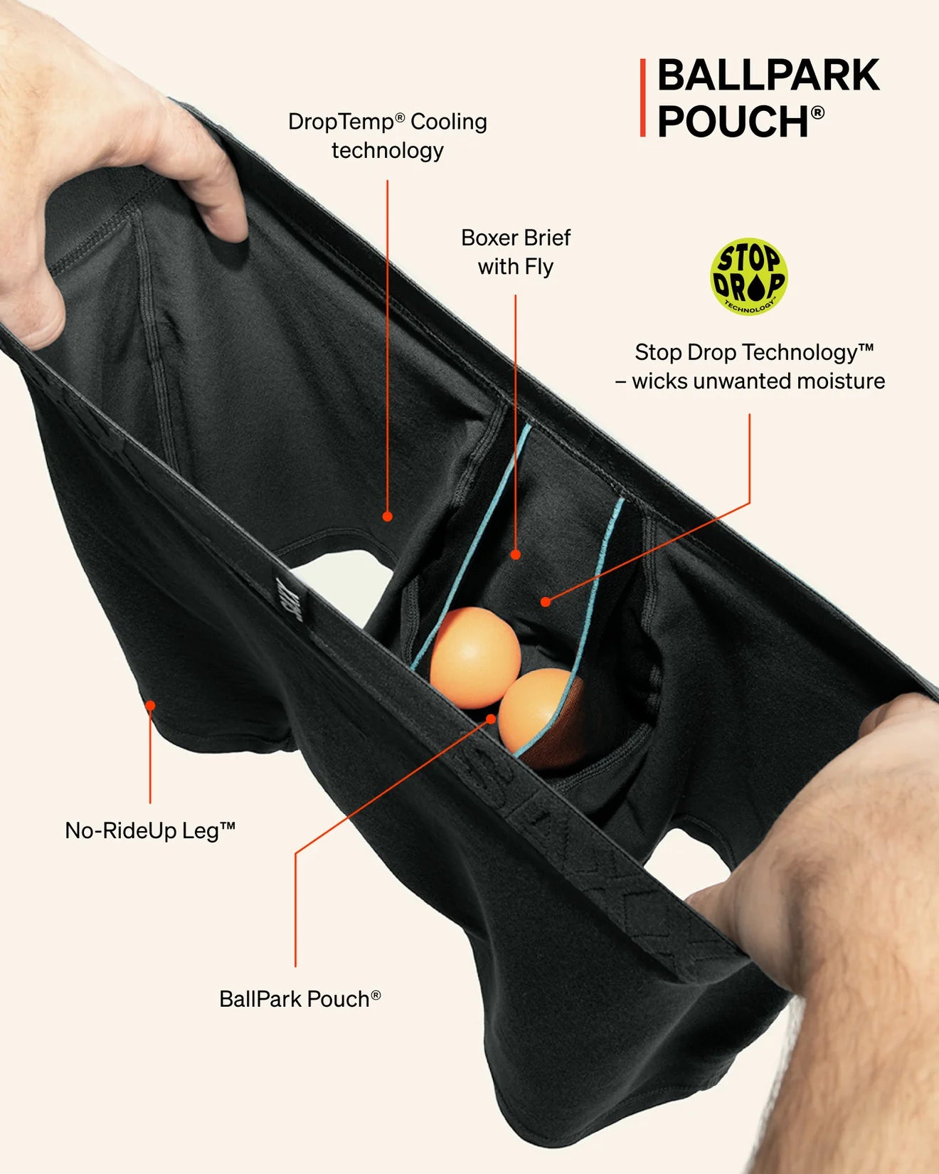 SAXX - DT COOLING COTTON BB 2 PK