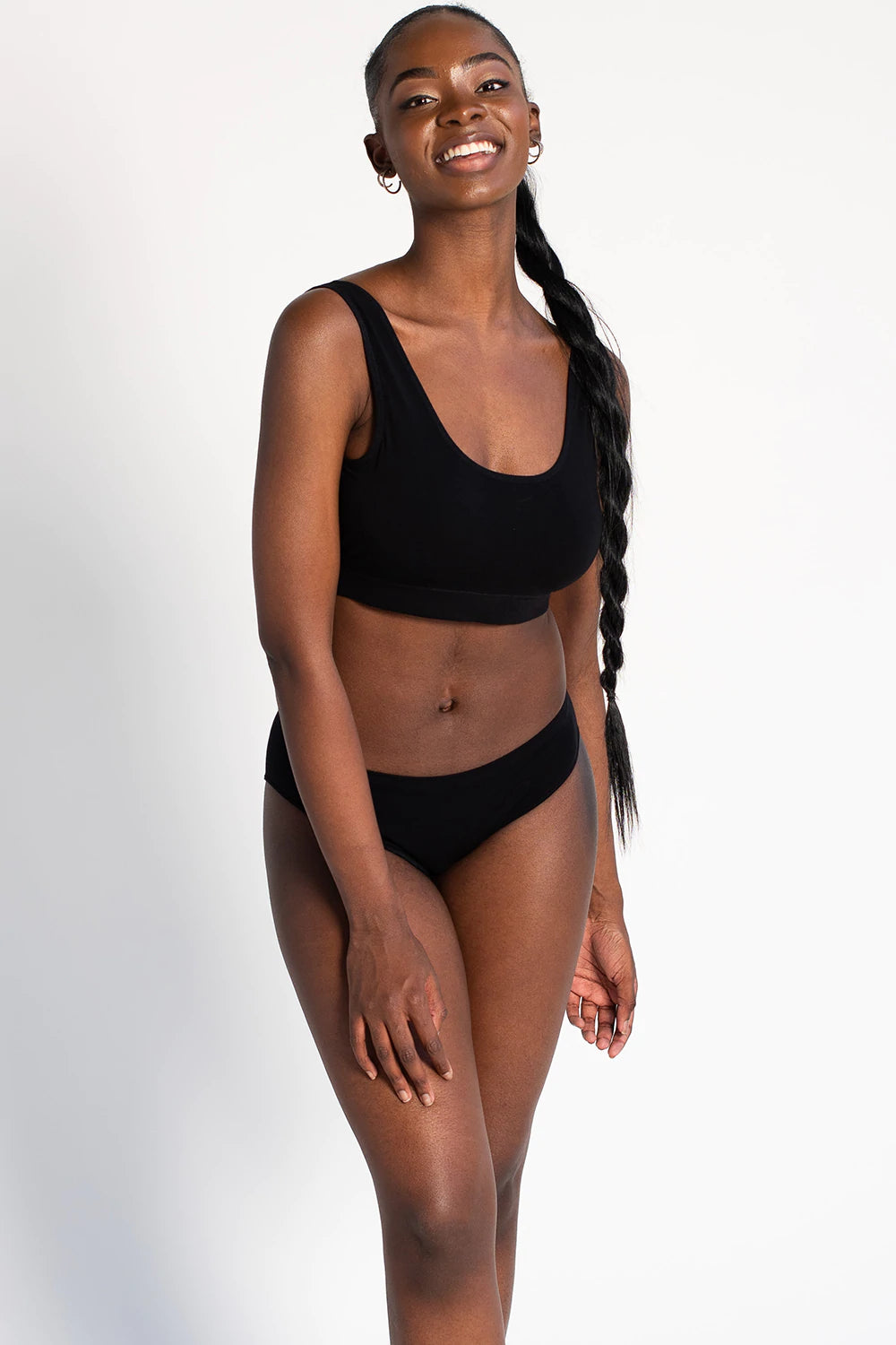 TERRERA - 2 PACK HIGH WAISTED BRIEFS