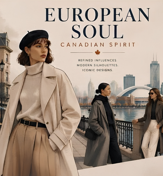 Euro-fashion meets Canadian spirit!