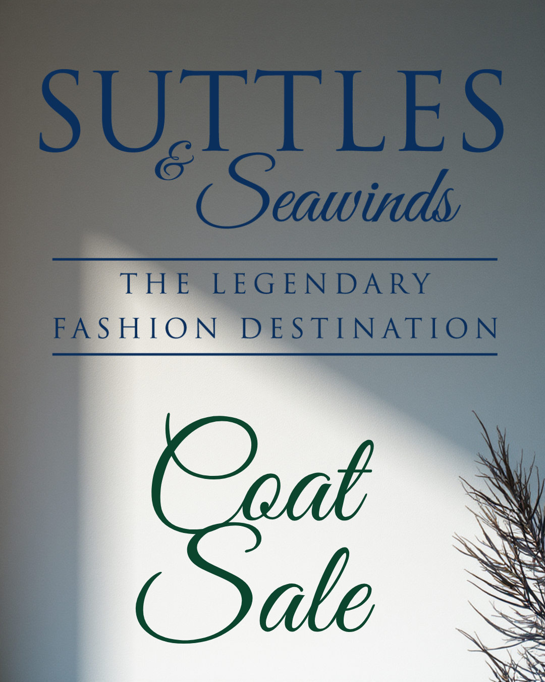 Winter Coat Sale