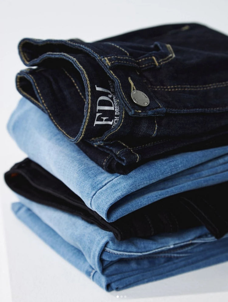 Stack of jeans