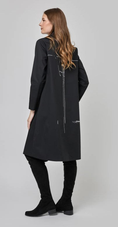 UCHUU-SHIRT DRESS WITH PRINTS