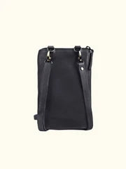 Zola - Washed Leather Rose phone Handbag