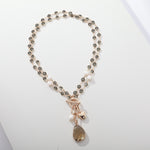 Load image into Gallery viewer, MERX - CHAIN NECKLACE GOLD BROWN
