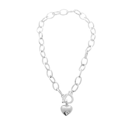 Chain & Heart Necklace - Suttles & Seawinds
