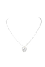 Load image into Gallery viewer, MERX -  HEART NECKLACE SHINY
