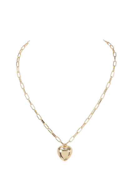 Heart Necklace Shiny - Suttles & Seawinds