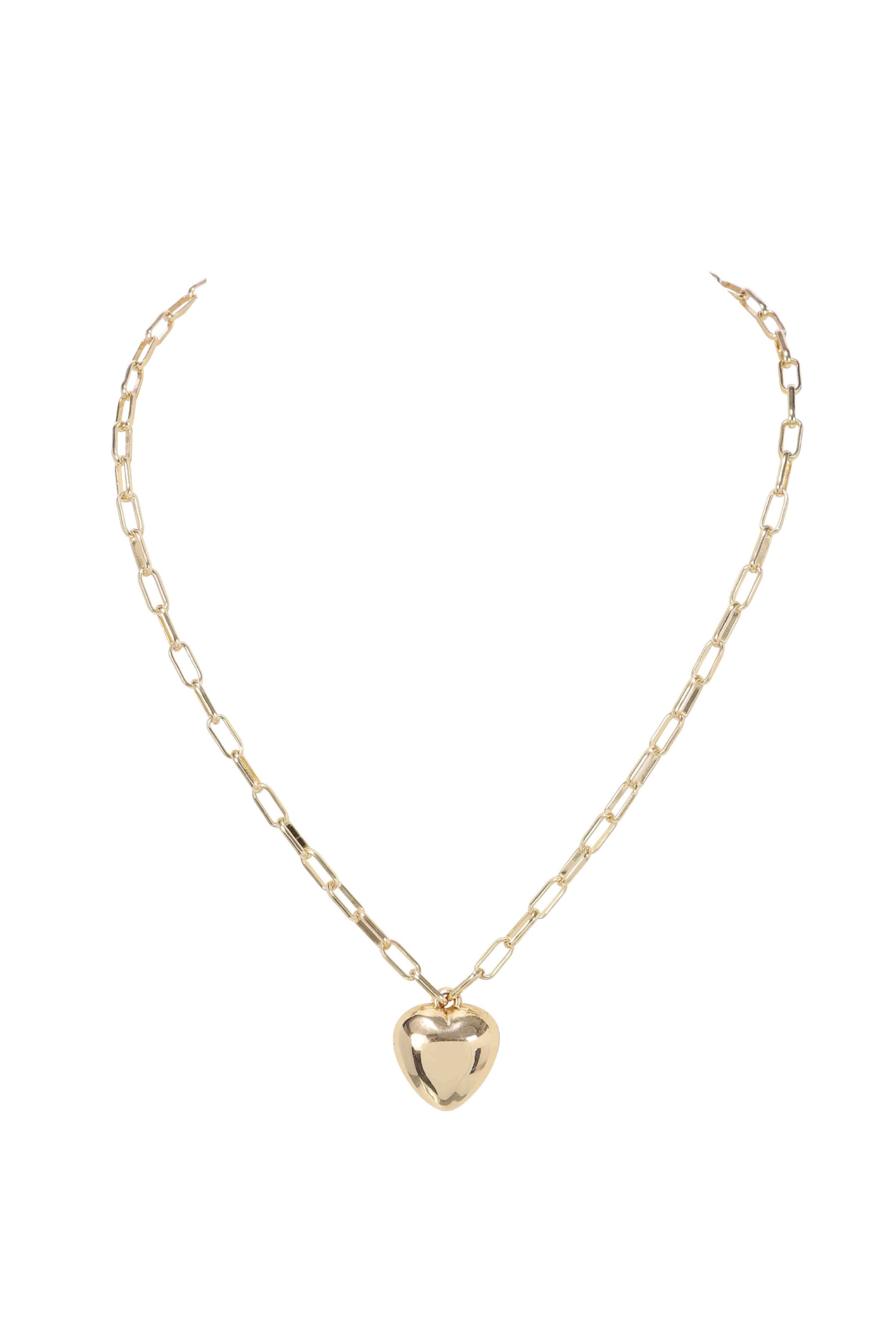 Heart Necklace Shiny - Suttles & Seawinds