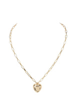 Load image into Gallery viewer, MERX -  HEART NECKLACE SHINY
