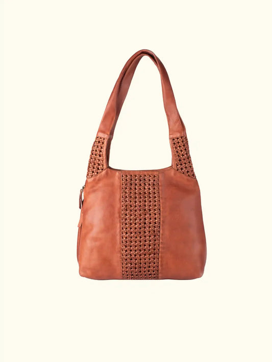 ADELA - Washed Leather Tote Bag