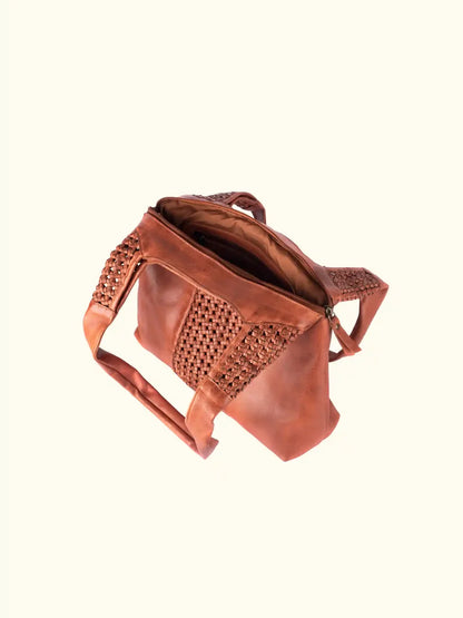 ADELA - Washed Leather Tote Bag