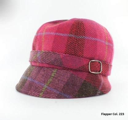 Ladies 100% Wool Flapper Hat