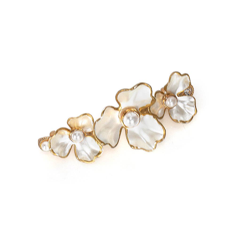 Three Petal Barette