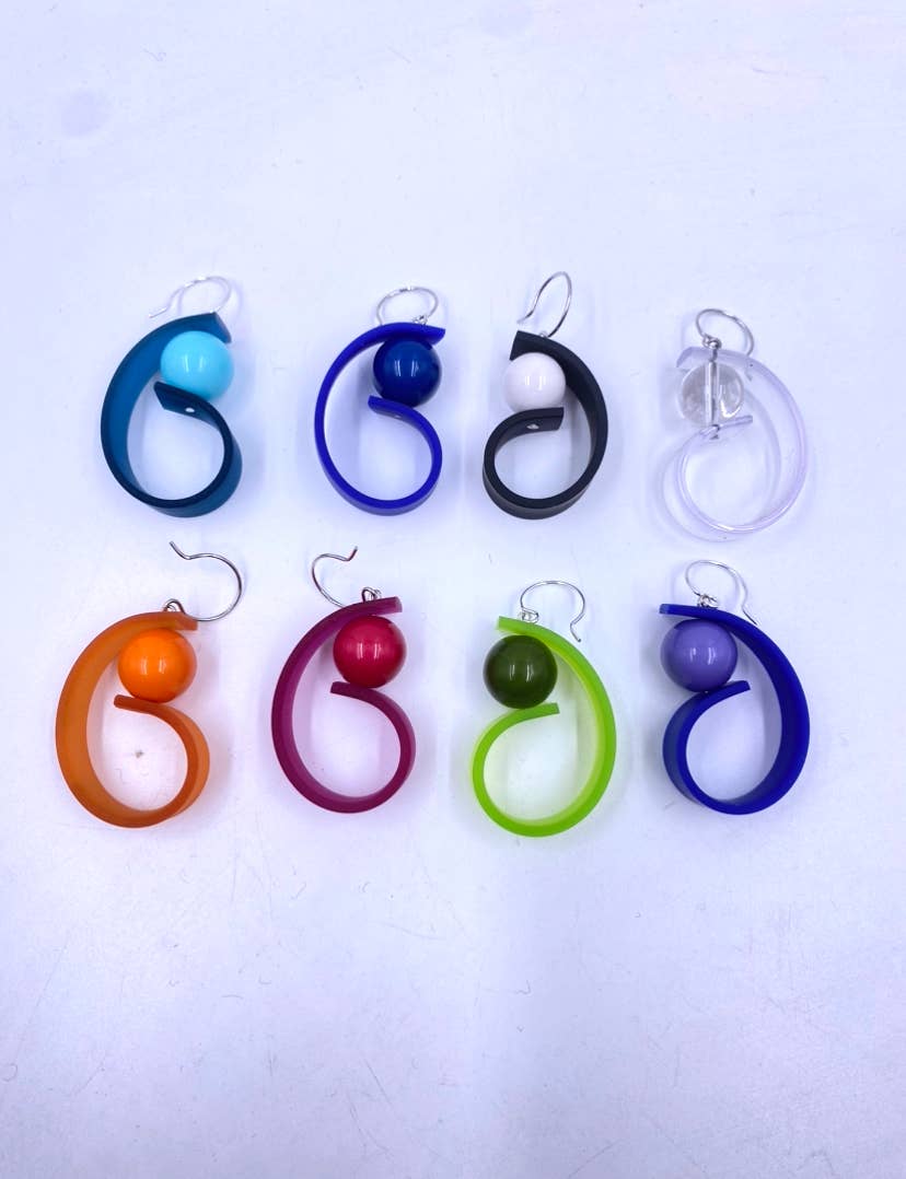 Samuel Coraux - Thinker earrings