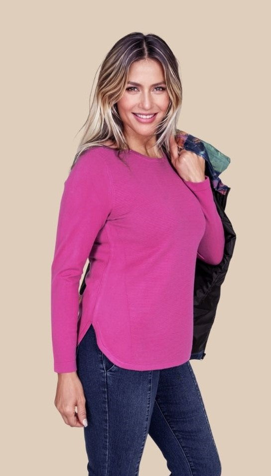 GG JEANS - OTTOMAN RIB SWEATER