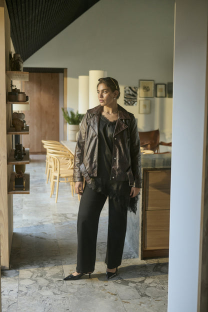 Brookie Wide Full Length Jeans