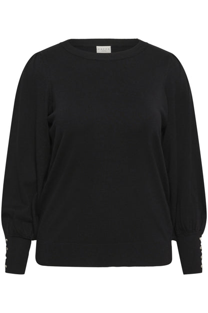 Lizzy Round Neck Pullover Buttons