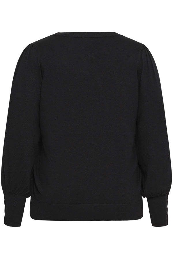 Lizzy Round Neck Pullover Buttons