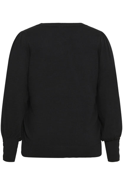 Lizzy Round Neck Pullover Buttons