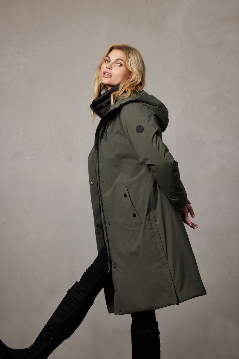 JUNGE - DOULBLE ZIP HOODED