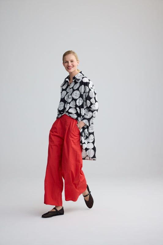 JUNO BUTTON FRONT SHIRT DRESS