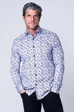 Load image into Gallery viewer, 7 DOWNIE ST - SATIN STRETCH SHIRT
