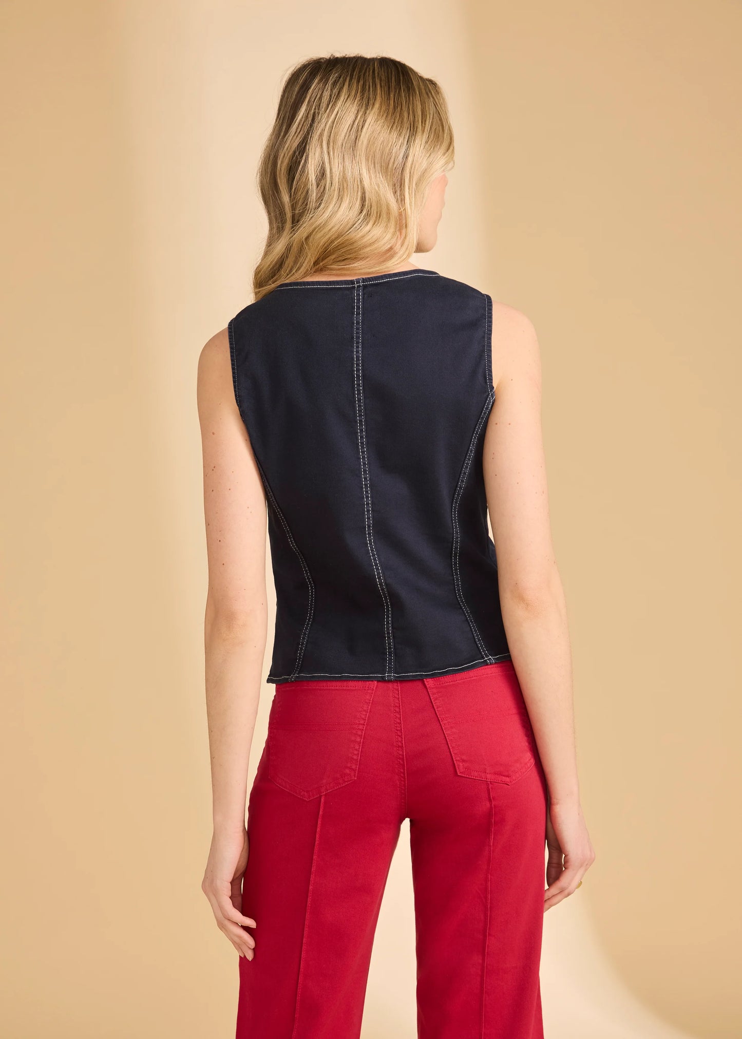 Button Front Vest
