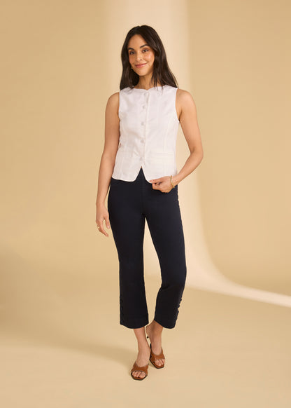 Button Front Vest - Suttles & Seawinds