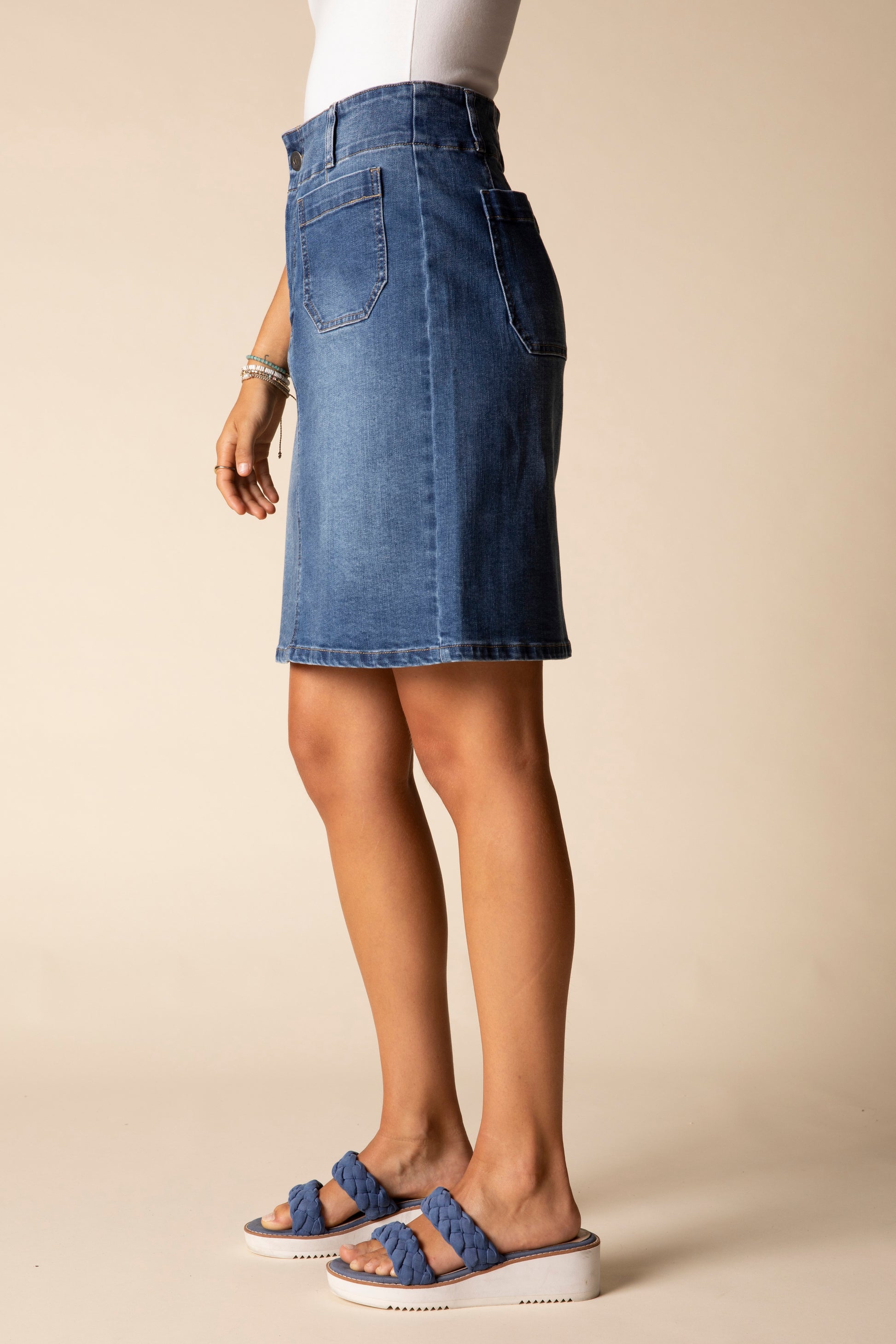Easy Straight Skirt - Suttles & Seawinds