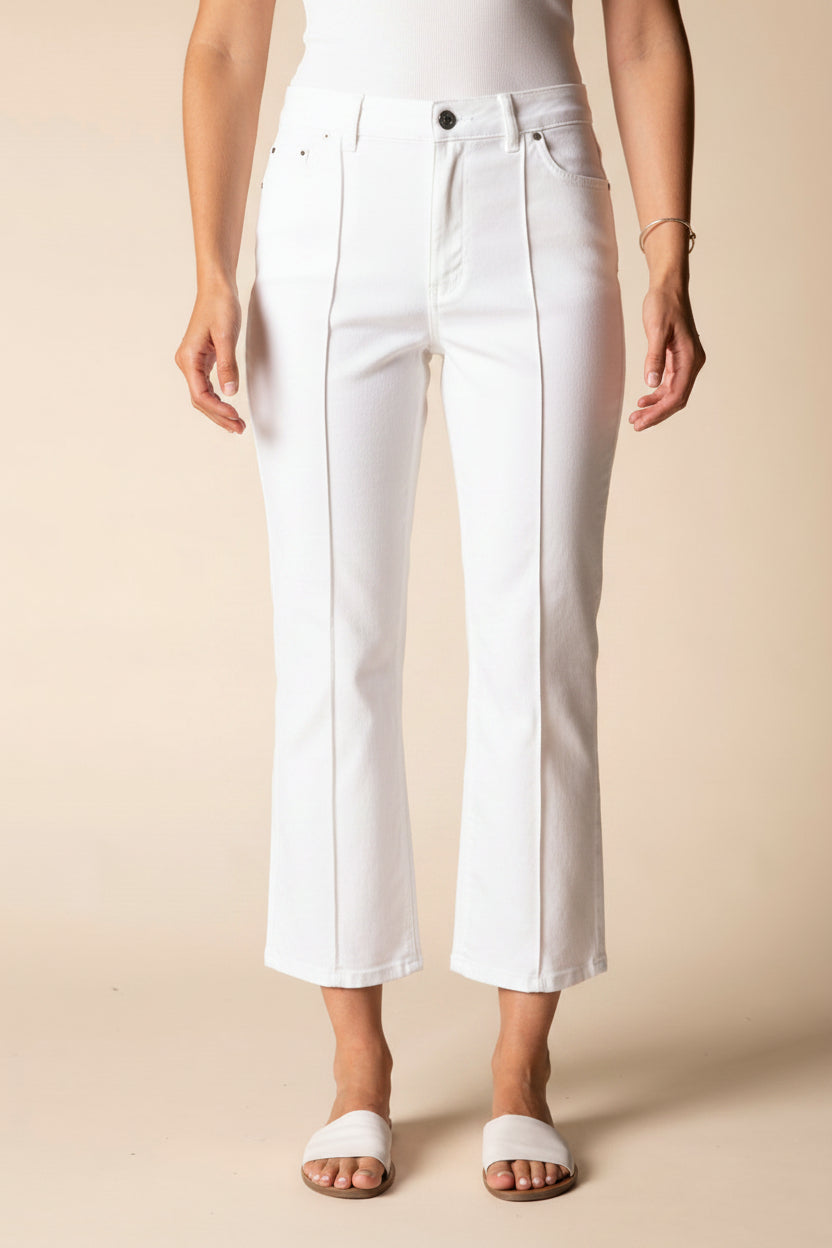 Seamed Cropped Flare