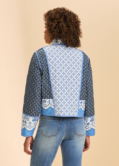 Reversible Quilted Chambray Jacket - Suttles & Seawinds