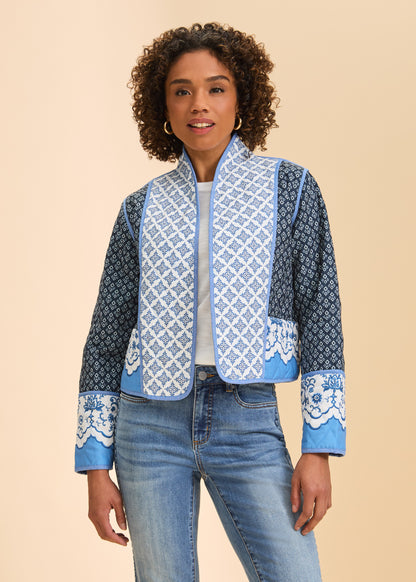 Reversible Quilted Chambray Jacket - Suttles & Seawinds