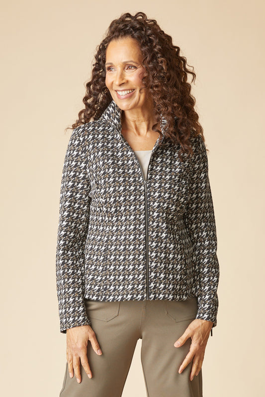 Madison Jacket in Umber Multi