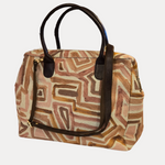 Load image into Gallery viewer, VINTAGE DECOR - LINEAR TOWELLING EFFECT FABRIC BAG
